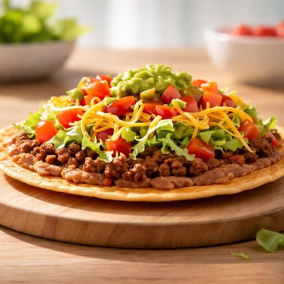 Del taco crunchtada tostada