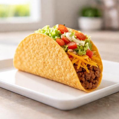 Del taco snack taco