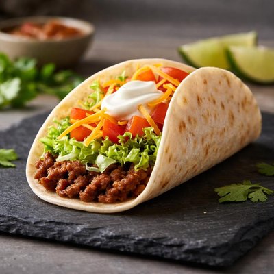 Del taco soft taco