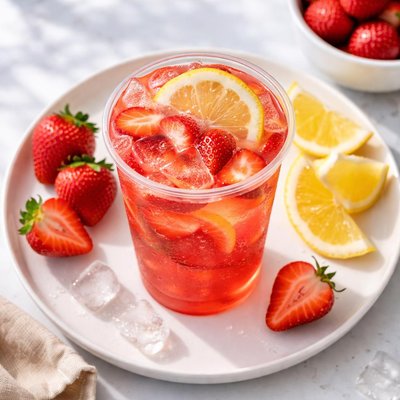 Del taco strawberry lemonade