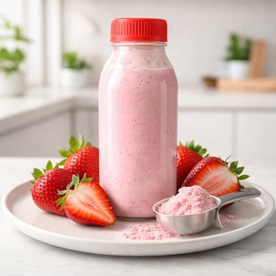 Delga-c shake sabor fresa