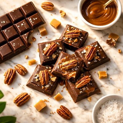 Deli cata pecan caramel sea salt chocolate