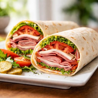 Deli italian wrap