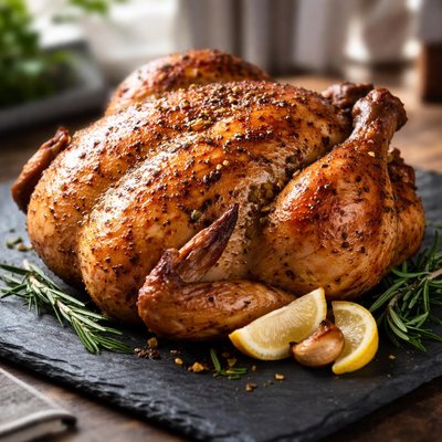 Deli roasted chicken