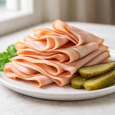 Deli turkey with pickle