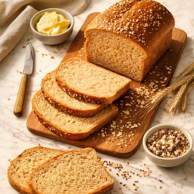 Delightful whole wheat bread