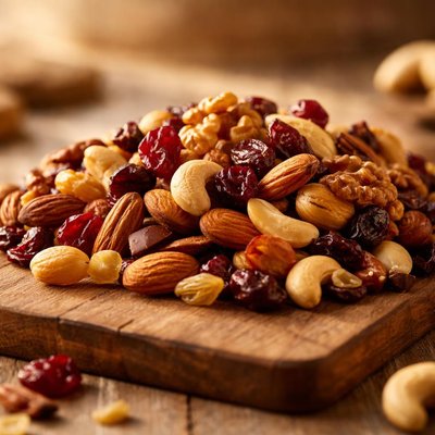 Deluxe nut trail mix