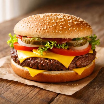 Deluxe quarter pounder with cheese