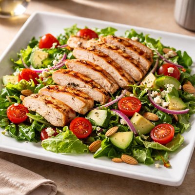 Deneys grilled chicken salad