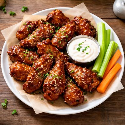 Dennys bbq chicken wings