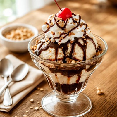 Dennys sundae