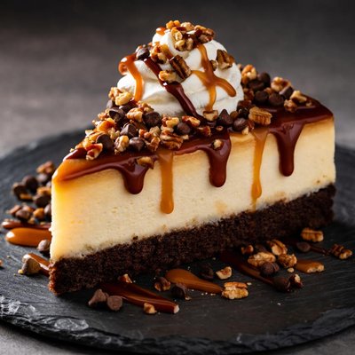 Dennys turtle cheesecake