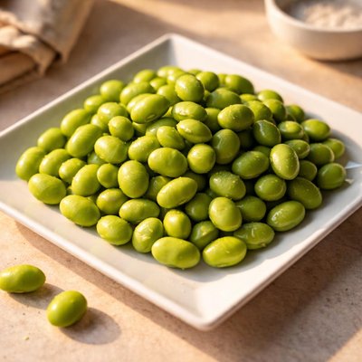 Deshelled edamame