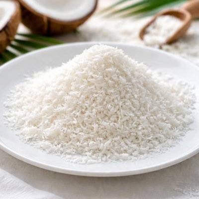 Desiccated coconut