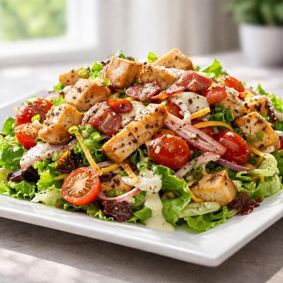 Deweys peppercorn ranch salad
