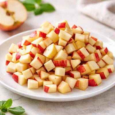 Diced apple