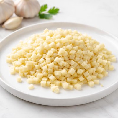 Diced garlic