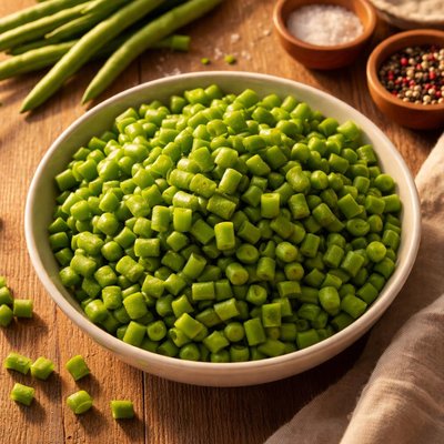 Diced green beans