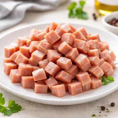 Diced ham