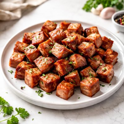 Diced kielbasa sausage