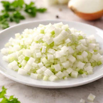 Diced onions
