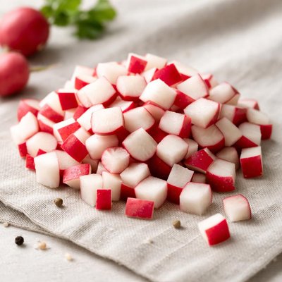 Diced radish
