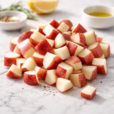 Diced red potatoes