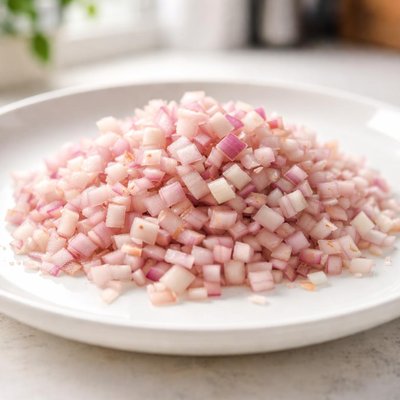 Diced shallot