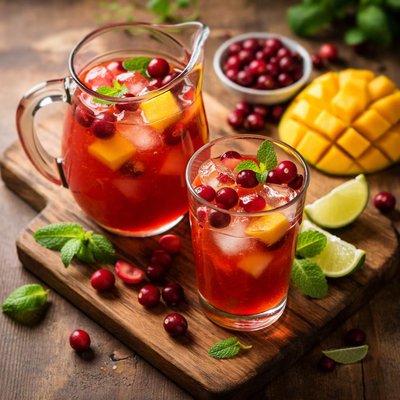 Diet cranberry mango juice