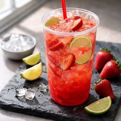 Diet strawberry limeade sonic