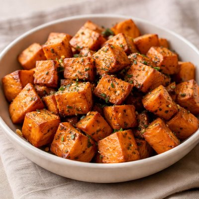 Dig inn roasted sweet potato