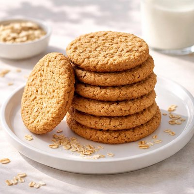 Digestive crunchy oats biscuit