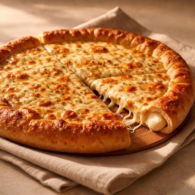 Digorno stuffed crust cheese pizza