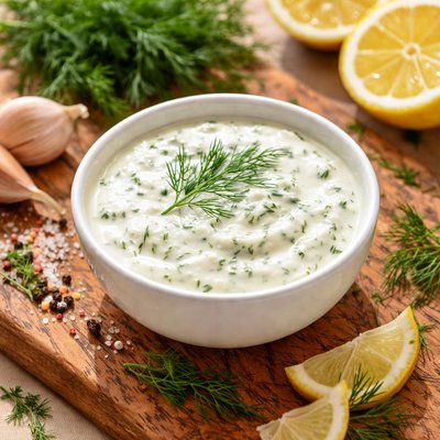 Dill cream sauce