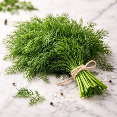Dill garnish
