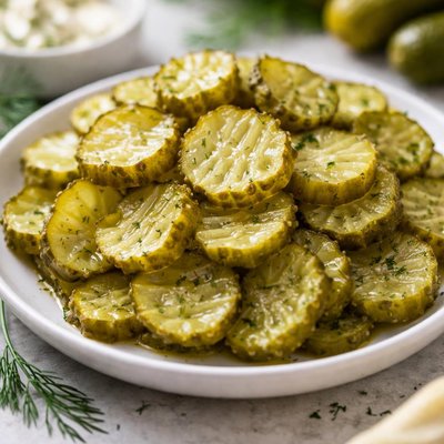Dill pickle chips