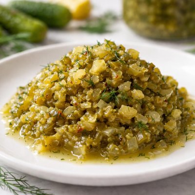 Dill pickle relish