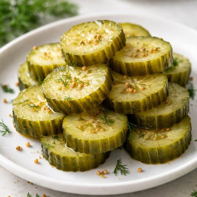 Dill pickle slices