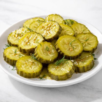 Dill pickle sloces