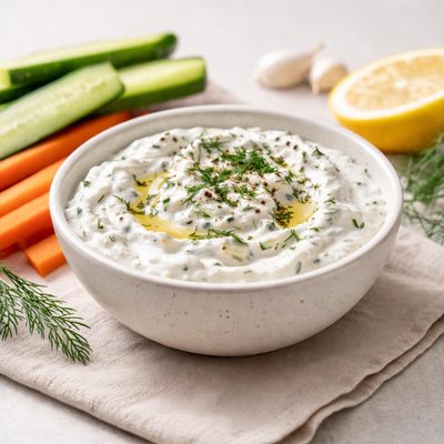 Dill yogurt dip