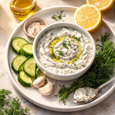 Dill yogurt dressing