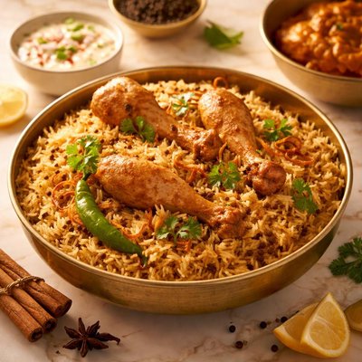 Dindigul chicken biryani