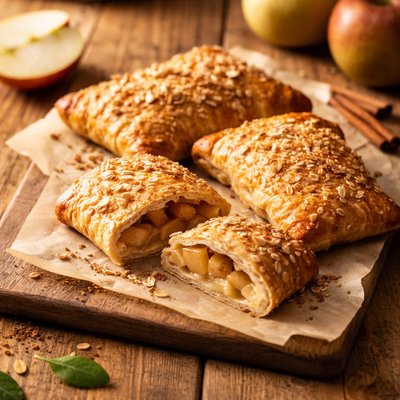 Dinkel apfeltasche