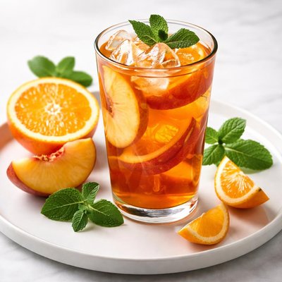 Diplomat aummer fruit peach and orange tea