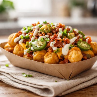 Dog haus hot tots