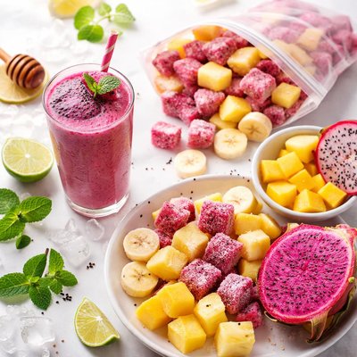 Dole crafted dream with dragon fruit smoothie kit