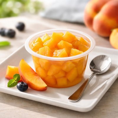 Dole diced peaches fruit cup
