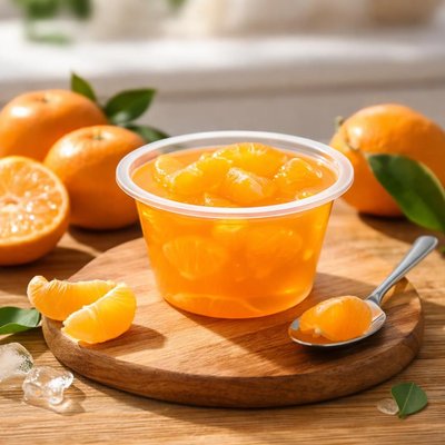 Dole mandarin orange jelly fruit cup