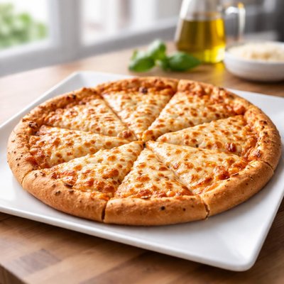 Dominoes cheese pizza