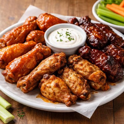 Dominoes wings